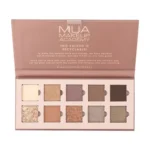 MUA 10 SHADE EYESHADOW PALETTE - VELVET NUDES - Image 2