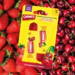 Carmex Moisturising Lip Balm – Cherry & Strawberry SPF 15 - Image 2